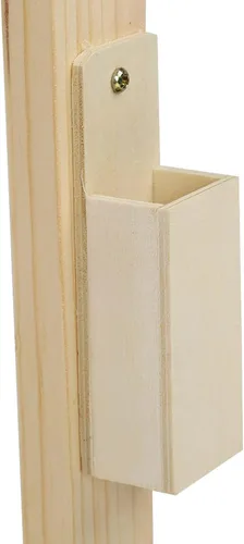 Miniatura 7 de TOPINCN Soporte de bordado de gran tamaño con marco de madera para costura de costura, kit de soporte de bordado giratorio para bordar