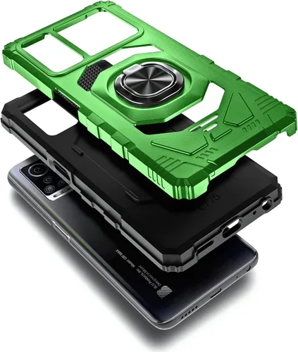 Miniatura 3 de NZND Funda para BLU G91 Max con protector de pantalla de vidrio templado (cobertura máxima), protección de cuerpo completo [grado militar], funda