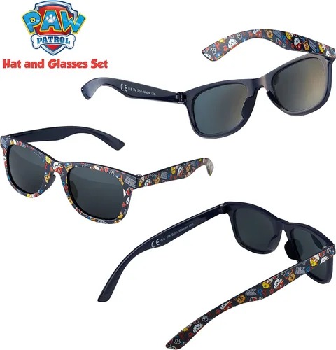 Miniatura 7 de Paw Patrol Gorra de béisbol y gafas de sol para niños, sombrero de sol para niños y gafas de sol UV400 para niños