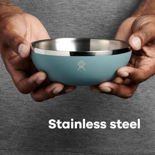 Miniatura 5 de Hydro Flask Outdoor Kitchen Bowl - Stainless Steel Dinnerware Reusable Camping Gear Mess Kit - Dishwasher Safe, BPA-Free, Non-Toxic Abedul