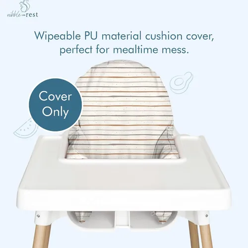 Miniatura 2 de Nibble and Rest Funda para inserto de silla alta, compatible con la silla alta IKEA Antilop, accesorio para silla alta con inserto a prueba