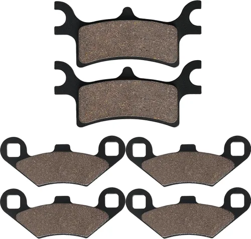 LOCOPOW Pastillas de freno para Polaris Sportsman 450 400 500 600 700 800 2x4 4x4, Scrambler 400 500, Magnum 500 330 325, Trail Blazer 330 250,