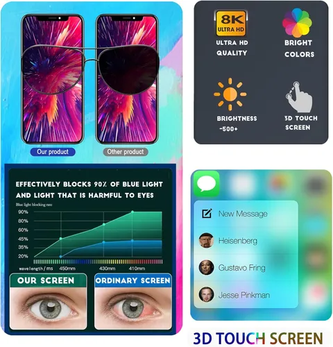 Miniatura 6 de [OLED] para iPhone 11 PRO MAX Reemplazo de pantalla de 6.5 pulgadas [NO LCD] Pantalla 3D Touch Frame Asamblea digitalizador con kit de reparación