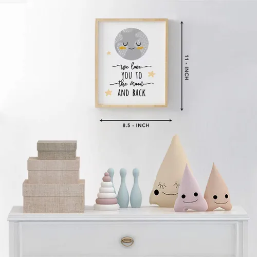 Miniatura 5 de Andaz Press Póster de decoración de pared para habitación de niños con sueños escandinavos, 8.5 x 11 pulgadas, gráfico del alfabeto, paquete de 1