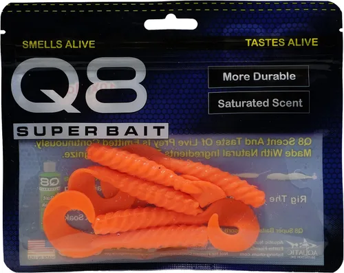 Miniatura 7 de Cebo de natación Q8 Super Cebo de cola rizada Chartreuse