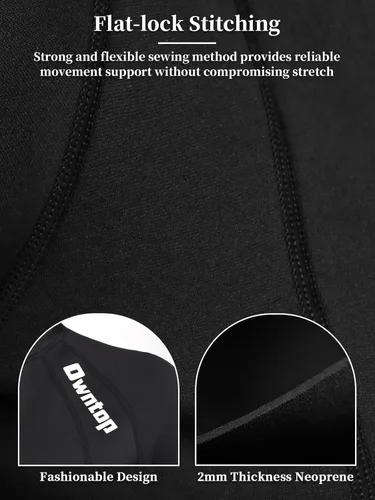 Miniatura 4 de Owntop Camisetas de neopreno Mujeres y hombres Manga larga de neopreno de 0.079 in Flexible y cómodo Cremallera frontal YKK Surfing Buceo