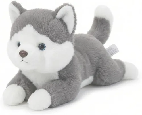Miniatura 10 de YOUBLEK 16 pulgadas 2 libras - Animales de peluche con peso de dinosaurio verde, cómodo y sensorial, juguete Kawaii para abrazar, regalo