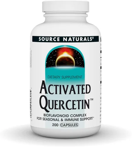 Miniatura 6 de Source Naturals Quercetina activada, complejo bioflavanoide, para apoyo estacional e inmunológico* - 100 cápsulas