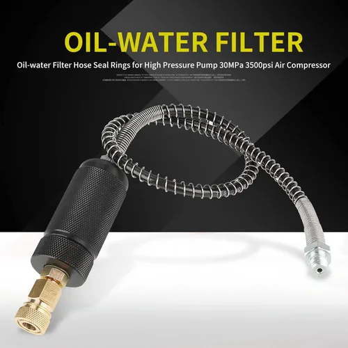 Miniatura 9 de Juego de herramientas de anillos de sello de manguera de filtro de agua de aceite para bomba de alta presión 30MPa 3500psi Kit de reparación