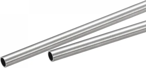 Miniatura 7 de uxcell Tubo de acero inoxidable 316, tubo de 0.039 in de diámetro exterior de 0.006 in de grosor de pared de 9.843 in de longitud, 2