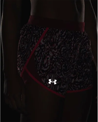 Miniatura 5 de Under Armour Fly By 2.0 - Pantalones cortos estampados de correr para mujer