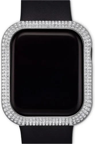 Miniatura 4 de Funda para Smartwatch Swarovski Sparkling compatible con Apple Watch Series 4 y 5, 40mm, tono plateado
