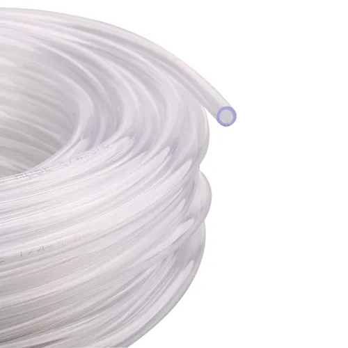 Miniatura 3 de DERNORD Manguera de vinilo flexible transparente de PVC, 1/4" DI X 3/8" DE, 100 pies de largo, para uso alimentario