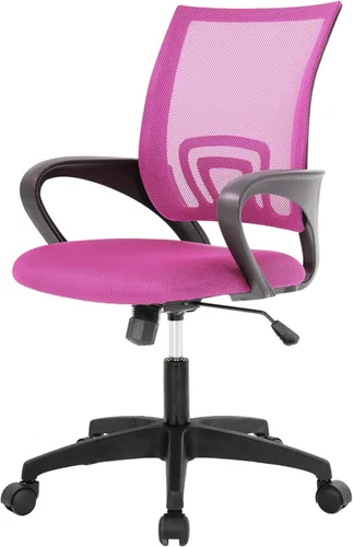 Miniatura 15 de PayLessHere Silla de oficina en casa, silla de escritorio para computadora, silla ergonómica ajustable, soporte lumbar, reposabrazos ejecutiva