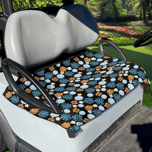 Miniatura 18 de Suobstales Fundas de Asiento para Carrito de Golf/Toalla de Asiento, Almohadillas de Asiento Transpirables para Carrito de Golf, Manta para Club