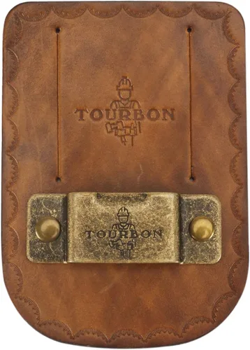 Miniatura 7 de Tourbon Funda de cuero para cinta métrica Negro