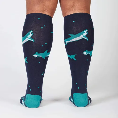Miniatura 3 de Sock It To Me, Calcetines altos elásticos de pantorrilla ancha