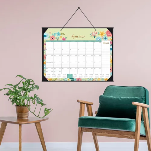 Miniatura 7 de Calendario de escritorio 2026, calendario de escritorio grande 2026, enero 2026 a diciembre de 2026, 22 x 17 pulgadas, 12 meses, protectores