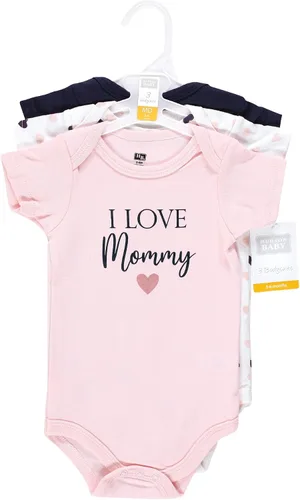 Miniatura 354 de Hudson Baby baby-girls Cotton Bodysuits 3-pack