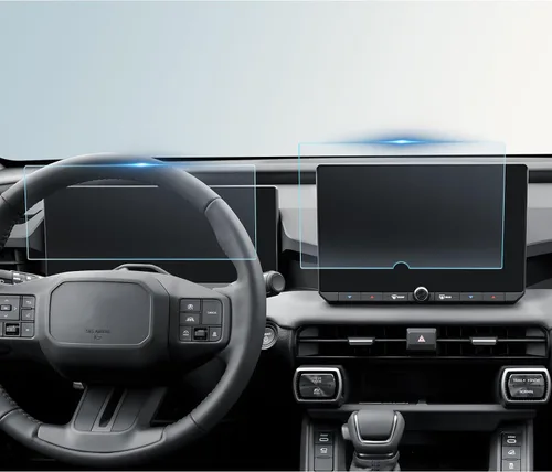BIBIBO 2 protectores de pantalla mate antirreflejos para el nuevo RAV4 2026 2026 Toyota Rav4 (LE/SE/XLE Premium/Woodland) de 10.5 pulgadas Navi +