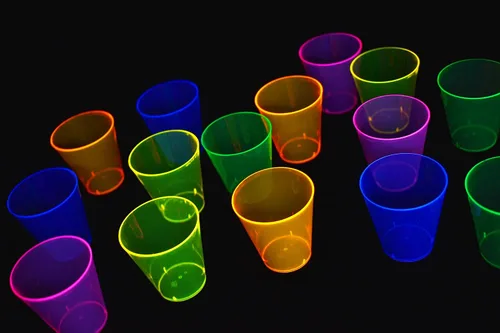 Miniatura 3 de DirectGlow - Vasos de chupito para fiestas (50 unidades, surtido)
