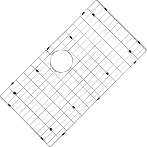 Miniatura 16 de Rejilla de fregadero de cocina y protectores de fregadero, rejillas de fregadero de acero inoxidable para la parte inferior de los fregaderos