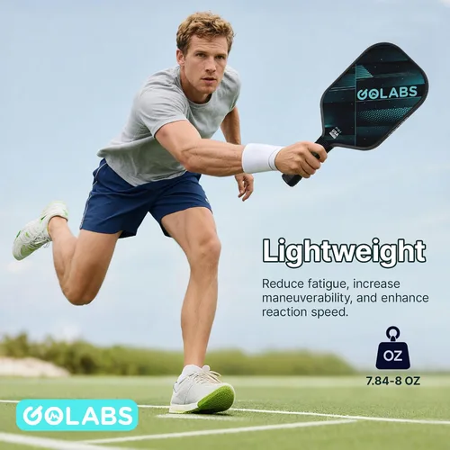 Miniatura 4 de Golabs PB1 Pickleball Paddles Set of 2, USAPA Approved 8oz Lightweight