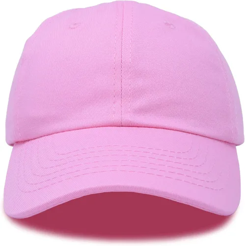 Miniatura 58 de DALIX Gorra plana de algodón, color marrón, náutico, rosa, rojo o blanco, para niños o jóvenes
