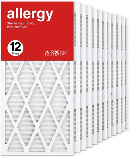 Miniatura 5 de AIRx Filters Filtro de aire MERV 11 plisado HVAC de 10 x 10 x 1 para caldera, paquete de 12 unidades, fabricado en los Estados Unidos