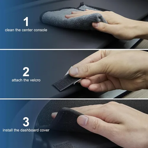Miniatura 6 de Tapete para cubierta de salpicadero compatible con Hyundai Sonata 2011, 2012, 2013, 2014