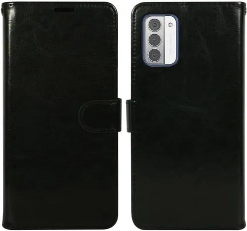 Miniatura 5 de Zase Funda protectora para Nokia G310 5G (2023), diseño lindo de piel sintética de alta calidad, cierre magnético con función atril, ranura