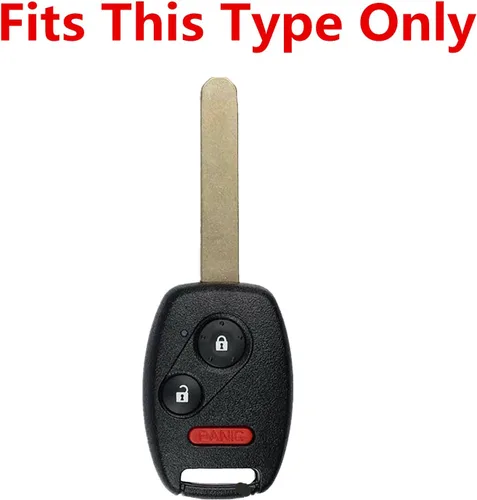 Miniatura 3 de Funda de silicona para llavero de entrada sin llave, repuesto para Honda Accord Crosstour CR-V CR-Z Civic Fit Insight Odyssey Ridgeline N5F-S0084A