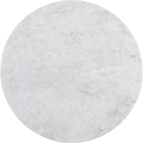 Miniatura 17 de Koville Tabla de cortar redonda de mármol de 11 pulgadas para encimera de cocina, tabla de mármol natural para pastelería, tabla de queso, tabla