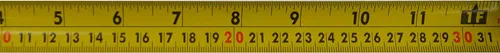 Miniatura 5 de Johnson Level & Tool 1828-0016 - Cinta métrica (16 pies), color negro y amarillo, 1 cinta