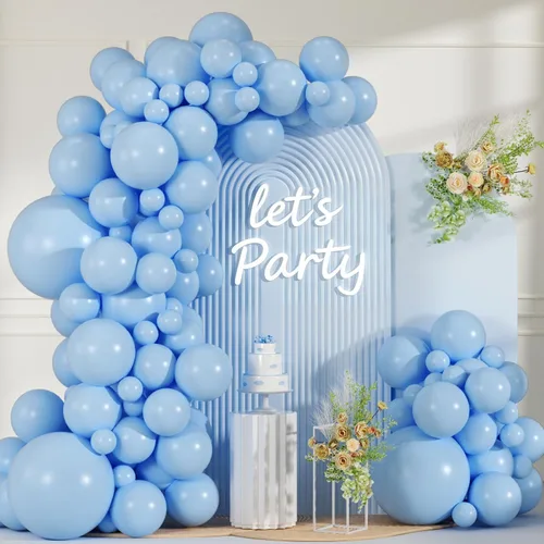 Miniatura 9 de Kit de arco de guirnalda de globos azul rey de 99 piezas, globos de látex de 18/12/10/5 pulgadas, color azul marino para cumpleaños, bodas, Azul real