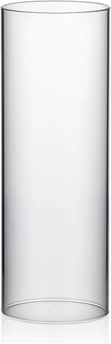 Miniatura 37 de WGVI Funda para portavelas Hurricane, ancho de 2 pulgadas, altura de 12 pulgadas, portavelas cilíndrico de vidrio transparente, tubo de chimenea