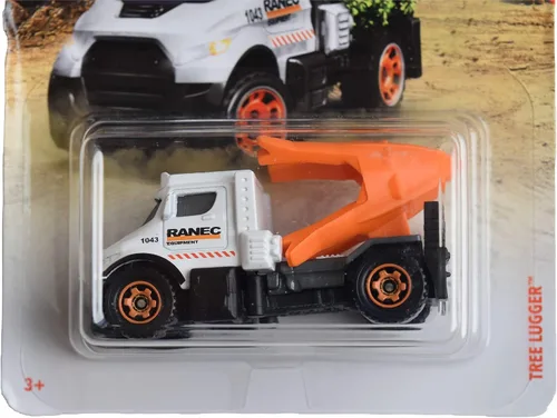 Miniatura 2 de Matchbox Construction Series 13/20, [Blanco/Naranja] Bolsa de árboles 26/100
