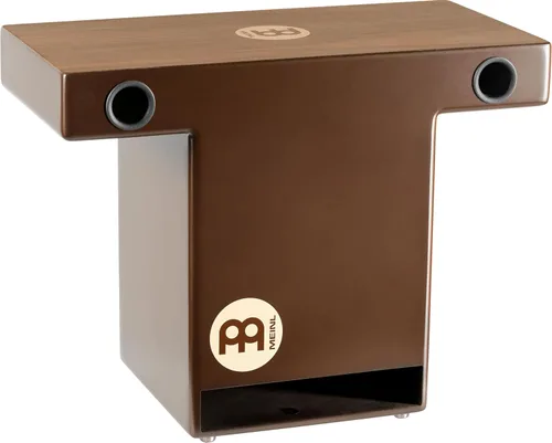 Meinl Slaptop Cajón Box Drum con bordones internos y puertos de sonido de proyección hacia adelante - NO FABRICADO EN CHINA - Superficie de juego de