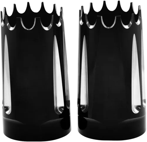 Miniatura 3 de Cubre horquillas superiores CNC HDBUBALUS para Harley Harley Touring Road King Street Electra Glide FLT FLHR FLHT FLHX FLSTF FLSTN