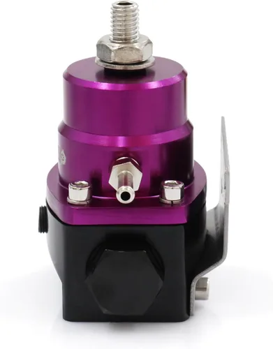 Miniatura 6 de Kit de regulador de presión de combustible EFI universal ajustable con manómetro de presión de combustible de 0-160 psi y kit de conectores