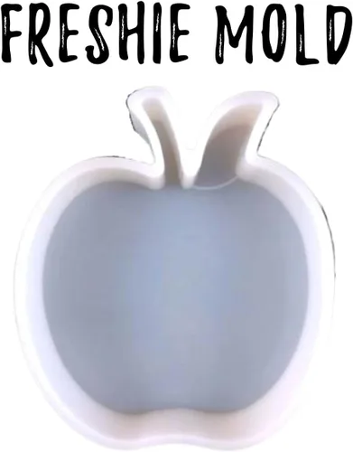 Miniatura 2 de Teacher Apple - Molde de silicona Tamaño 3.7 pulgadas de ancho x 4 pulgadas de largo x 0.8 pulgadas de profundidad Diseño de manzana