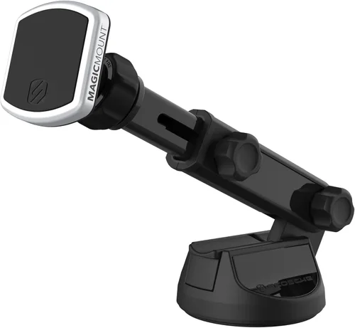 Miniatura 10 de Scosche MagicMount Pro Soporte magnético para teléfono para automóvil con cargador USB-C de 20 W + 12 W USB-A, enchufe para encendedor