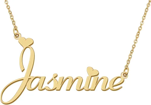 Aoloshow Collar personalizado con nombre y pulsera hecha a medida con cualquier nombre, joyería de acero inoxidable para mujeres y mamás