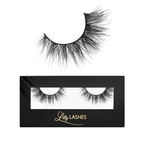 Miniatura 11 de Lilly Lashes Doha Pestañas de visón 3D, la Lilly Lash original para un aspecto esponjoso y natural, pestañas reutilizables hasta 25 veces, pestañas