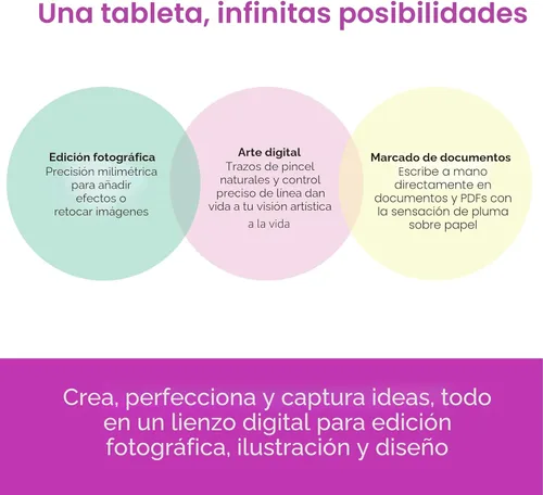Miniatura 7 de Wacom CTL4100 Intuos - Tableta de dibujo con 3 programas de software incluidos, 7.9 "x 6.3", color negro.