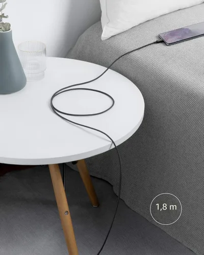 Miniatura 7 de Cable USB C a USB C de Anker, cable de carga rápida tipo C de 60W (1.8 m, paquete de 2) para iPhone 17 Serie, iPad mini 6 y más (Negro)