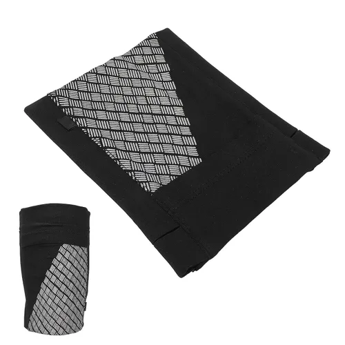 Miniatura 7 de Brazalete deportivo para teléfono, protector negro, adecuado para varios deportes, material ultraligero, diseño reflectante para visibilidad