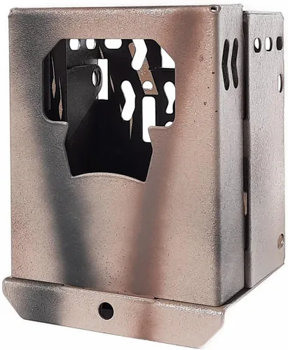 Miniatura 2 de Theft-Deterrent Powder-Coated Heavy Duty Protective Waterproof Steel Security Lock Box Compatible with Moultrie Mobile Edge Trail (11903)
