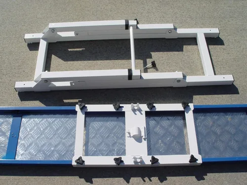Miniatura 5 de 9' perro Agility Teeter (sierra transparente), aluminio con superficie de goma