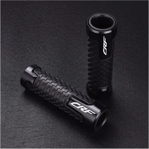 Miniatura 3 de Empuñaduras de manillar de motocicleta para Honda CRF250X CRF450R CRF450X CRF450RX CRF 250 450R XR 400 motocicleta antideslizante Agarres para Negro
